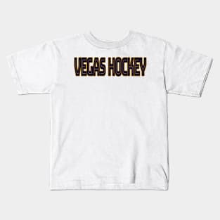 A Golden Vegas Sports Shirt Knight Emblem Tshirt Kids T-Shirt